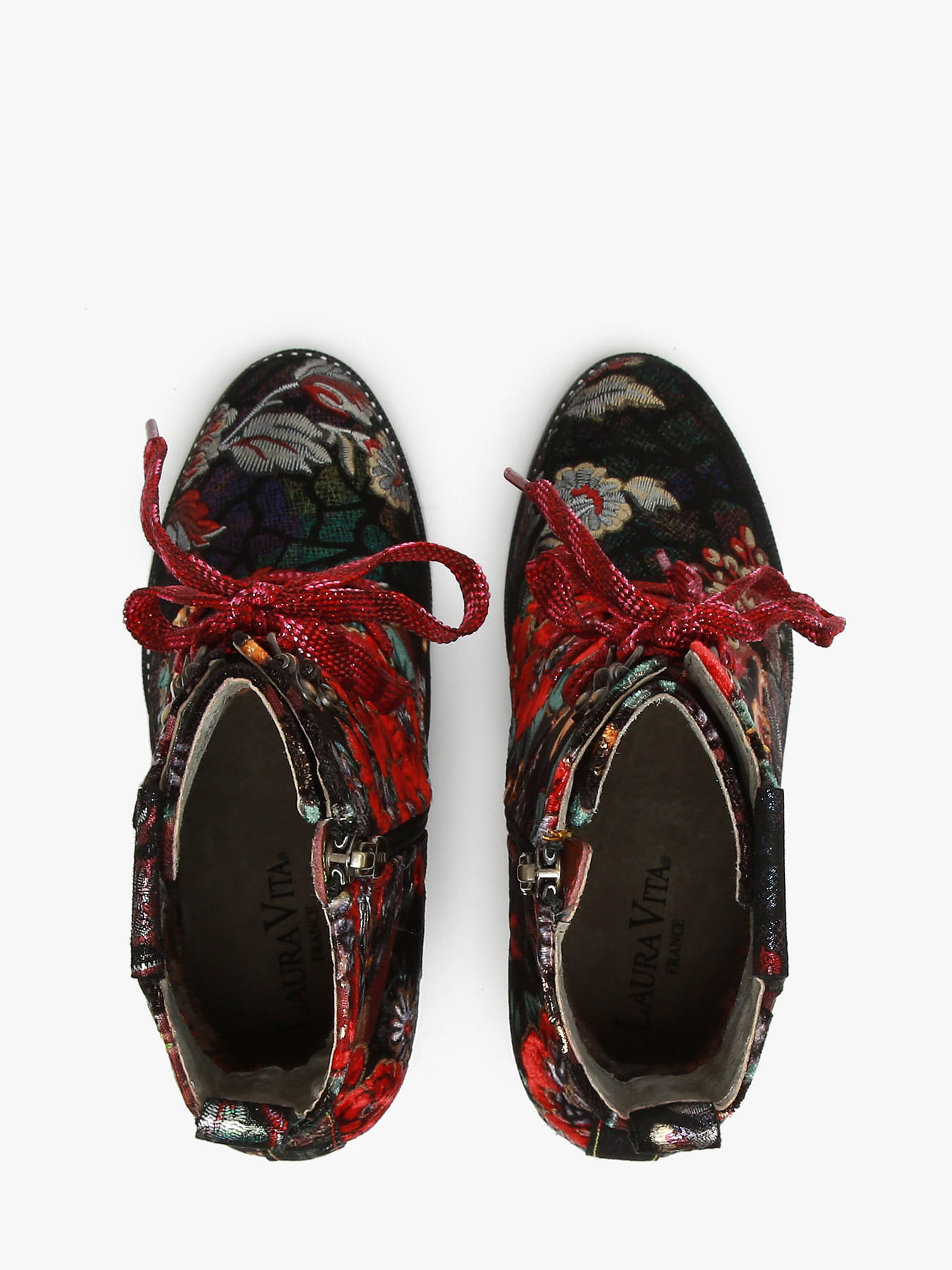 bottines en cuir LAURA VITA