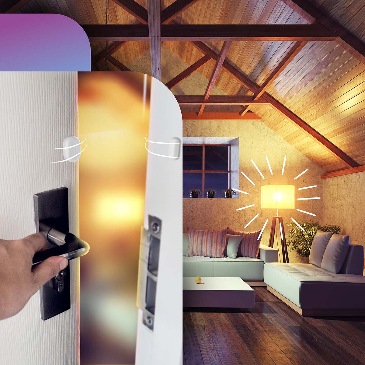 Alecto SMART-DOOR10 Smart Zigbee raam/deur sensor