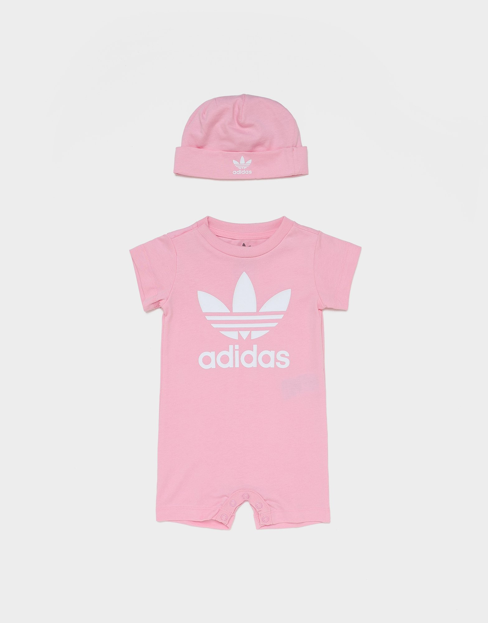 adidas Originals Jumpsuit and Beanie Gift Set Infant