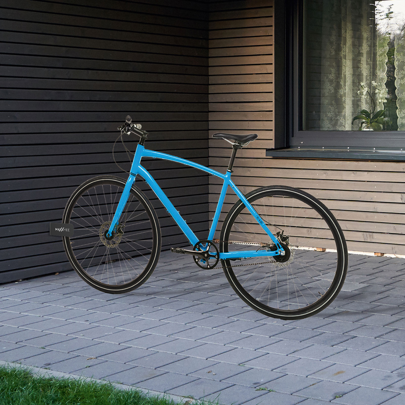 MAXXMEE Fahrrad-Wandhalterung - schwarz - mit Befestigungsmaterial
