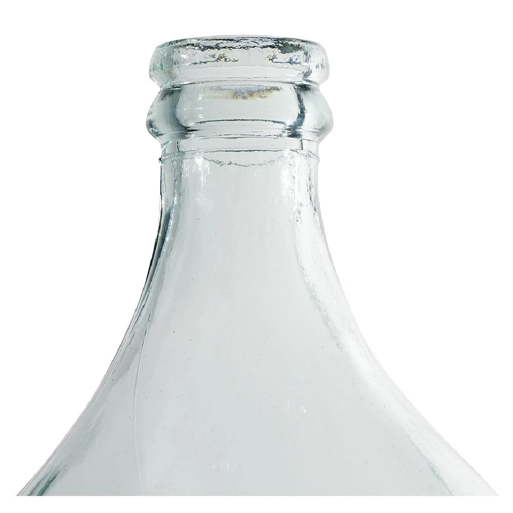 Vase Dame Jeanne 34L verre tranparent