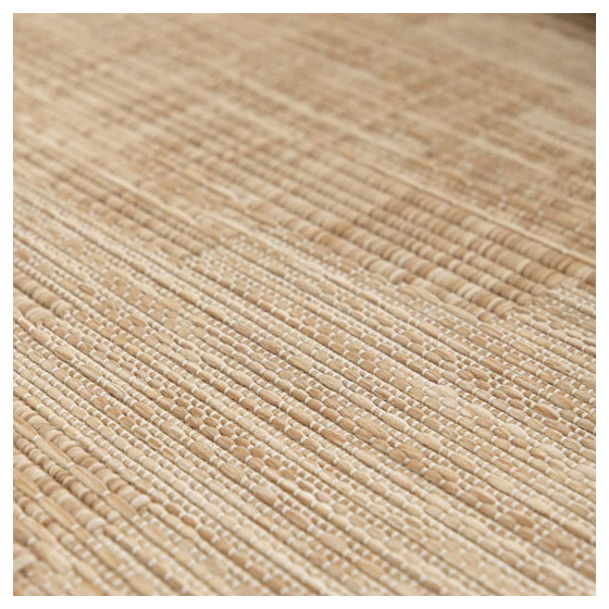 Tapis d'intérieur ou d'extérieur aspect naturel - amaya - beige - 120 x 170 cm
