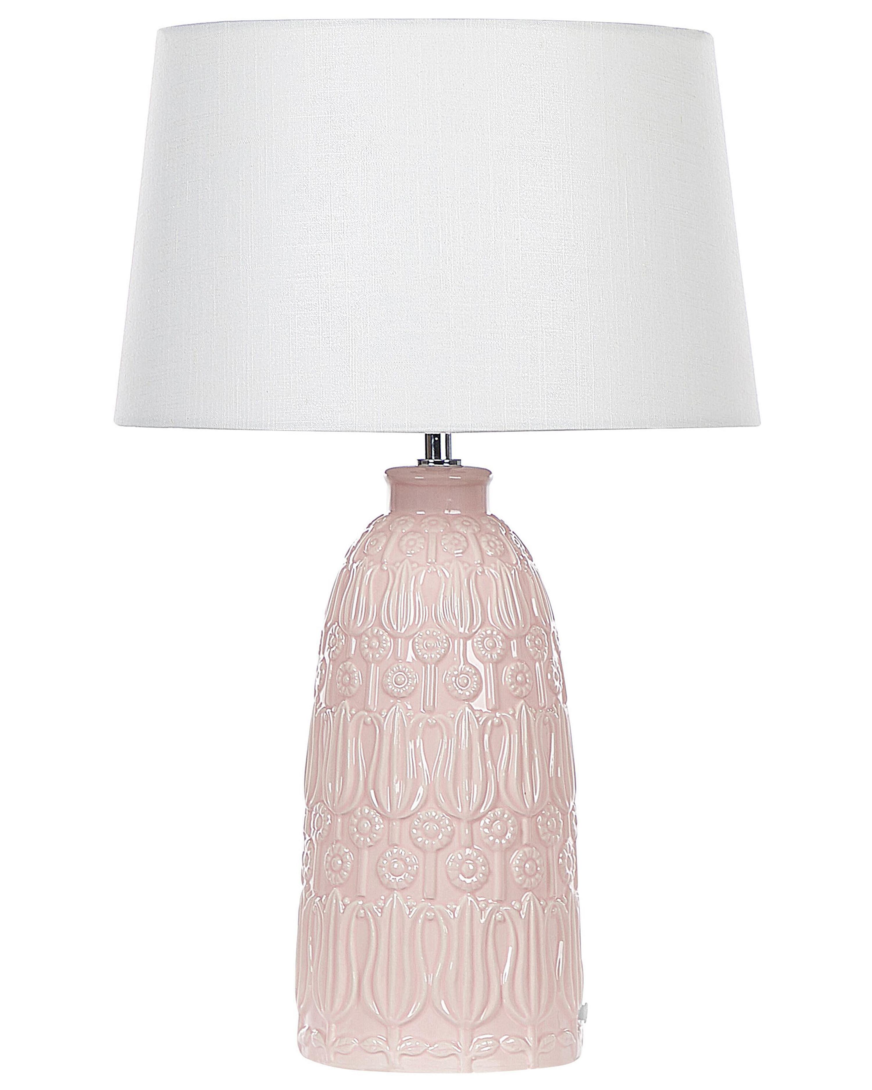 Tafellamp ZARIMA Keramiek Roze