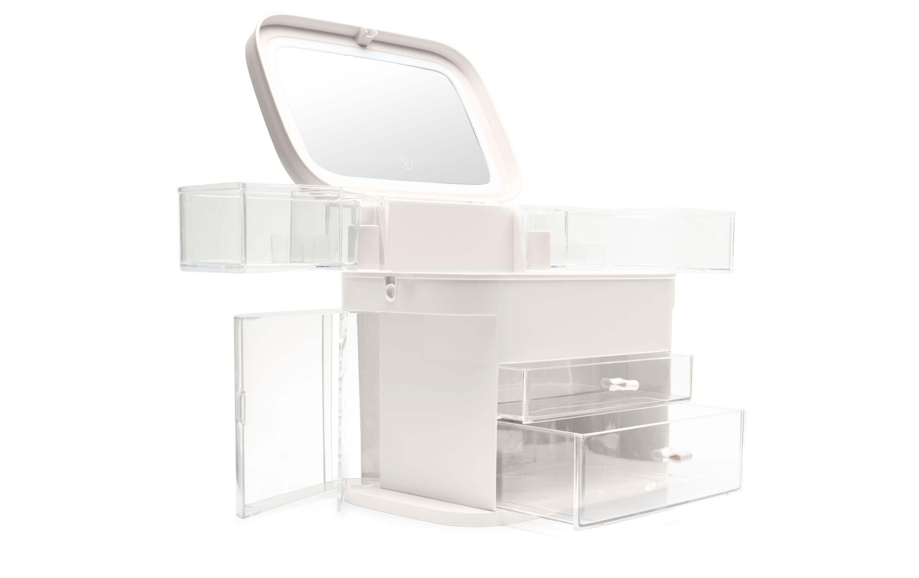 Make-up Organizer Ultimate Beauty Storage BoxKosmetikbox mit Schminkspiegel