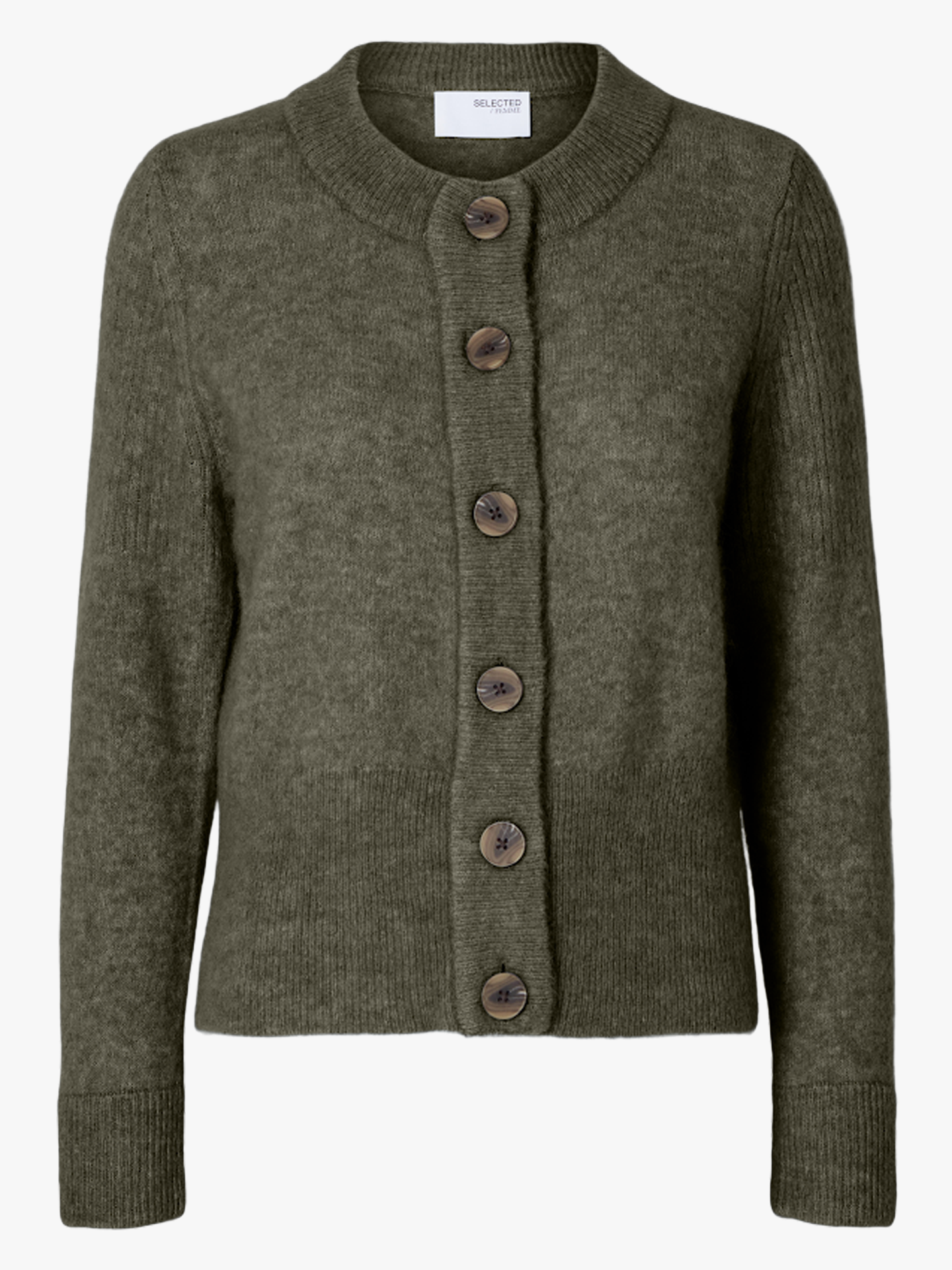 Sia Ras Long Sleeve Knit Cardigan