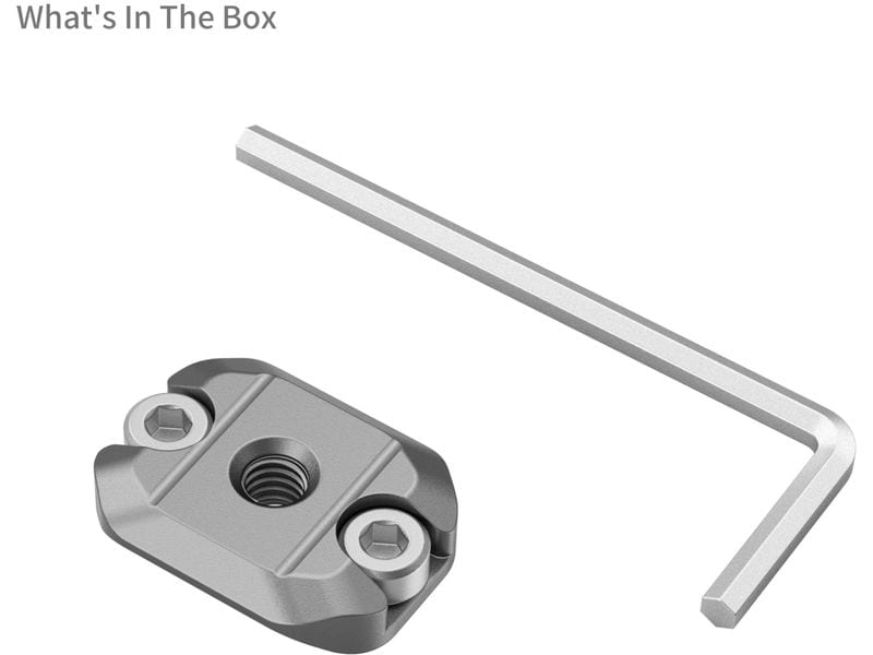 Smallrig HawkLock H21 QR Mini-NATO-Schiene für DJI-Stabilis Mini-NATO-Schiene mit Schnellspanner
