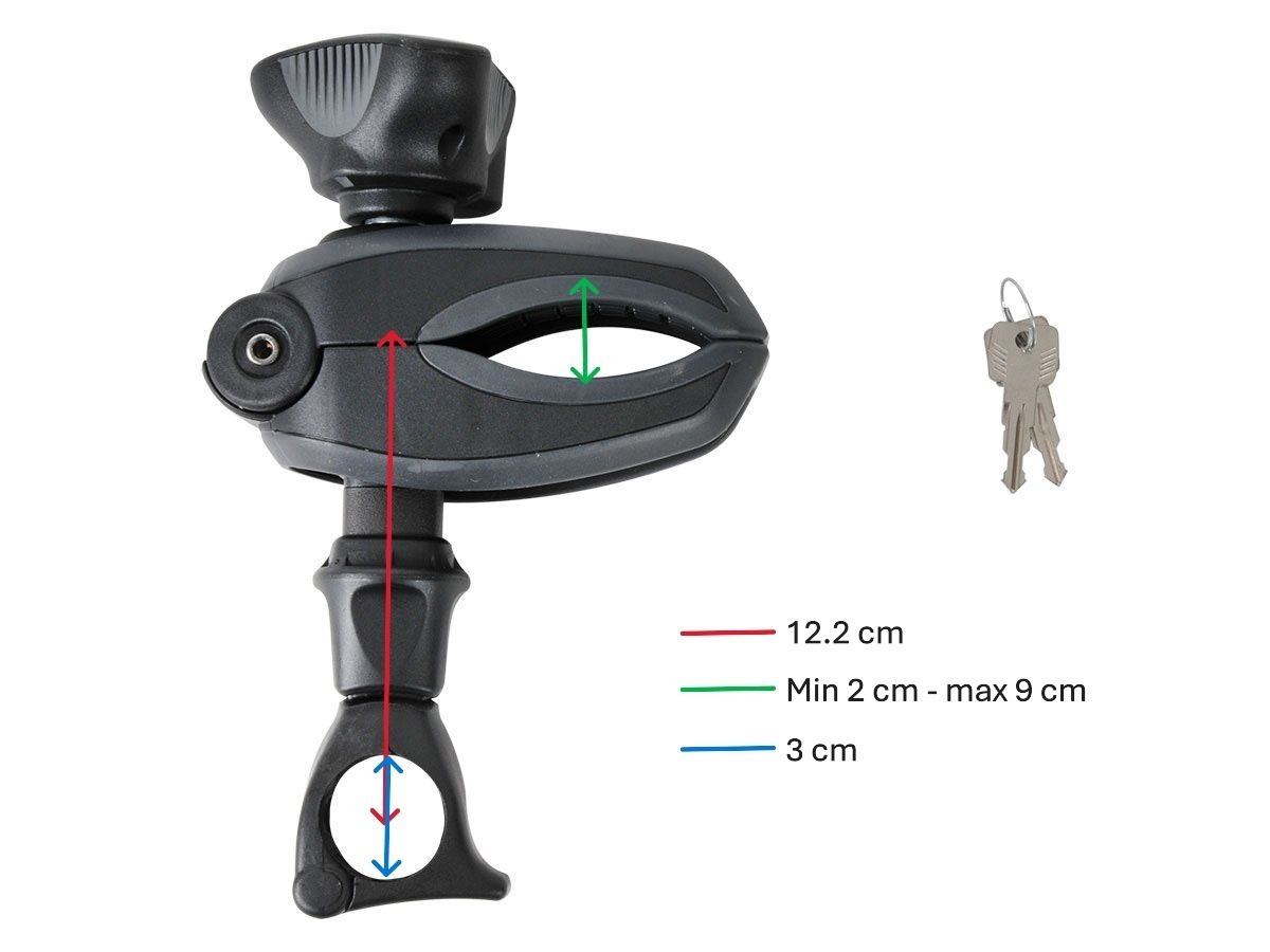 Thule Bike Holder 1 ACUTight korte fietsklem – black