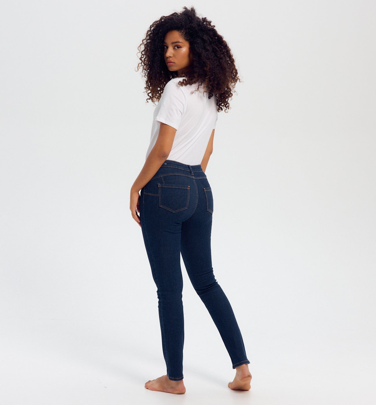 Jean skinny push up ERNEST - Jean rinse