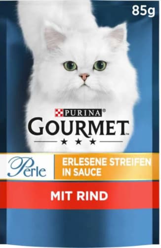 Purina GOURMET Perle Erlesene Streifen mit Rind