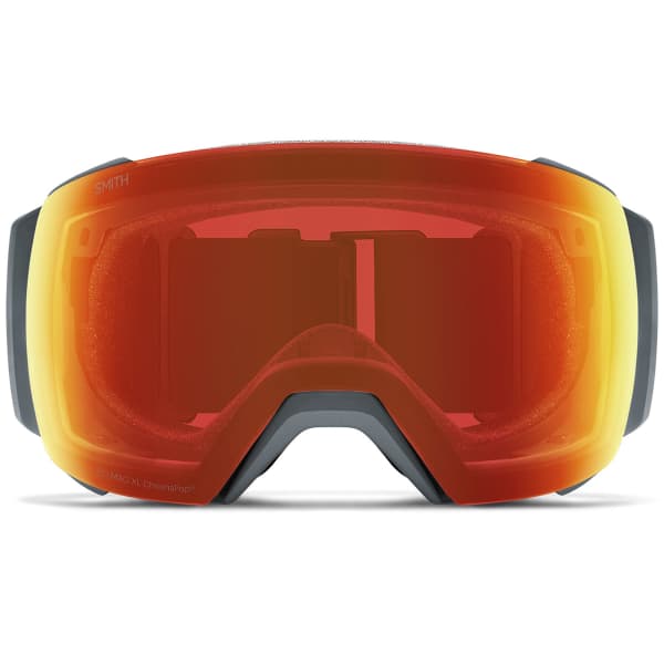 Masque de ski SMITH IO MAG XL SLATE CHROMAPOP EVERYDAY RED MIRROR