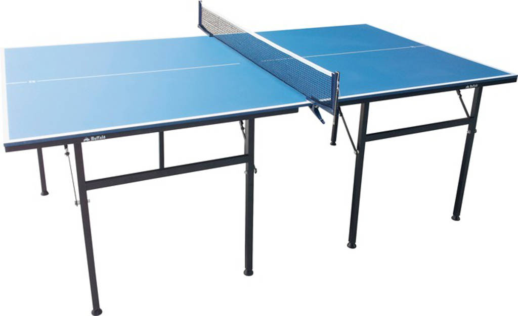 Midi 75% Indoor tafeltennistafel (blauw)