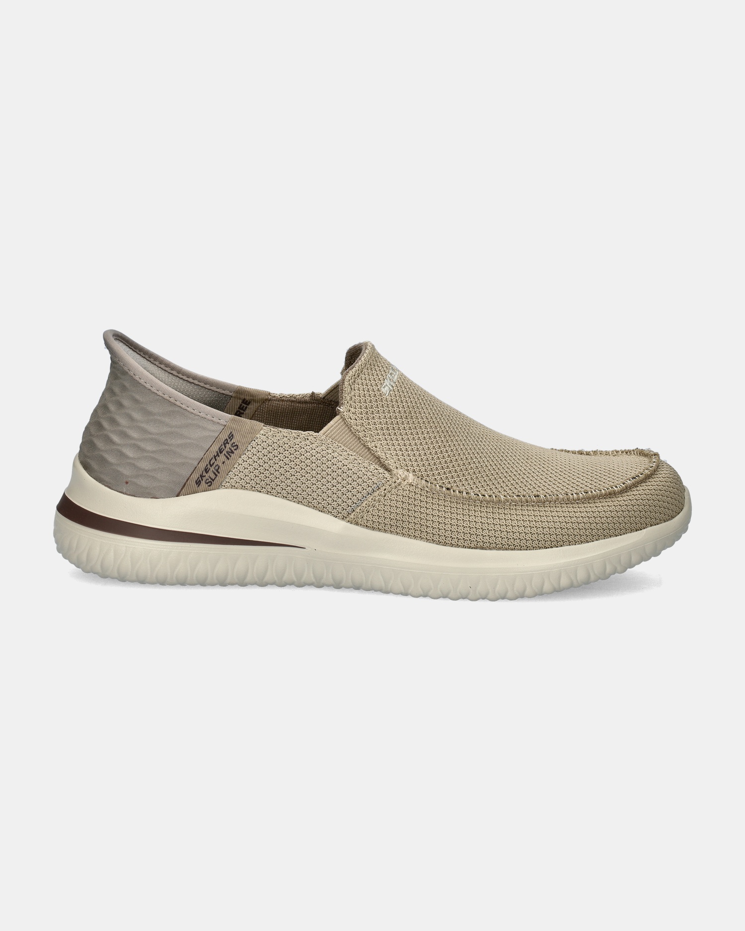 Skechers Hands Free Slip-Ins Delson 3.0 Instapschoenen  - taupe