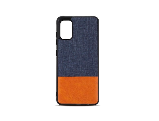 MOOOV - Coque smartphone Coque souple bi-matière pour samsung a41 - bleue et orange