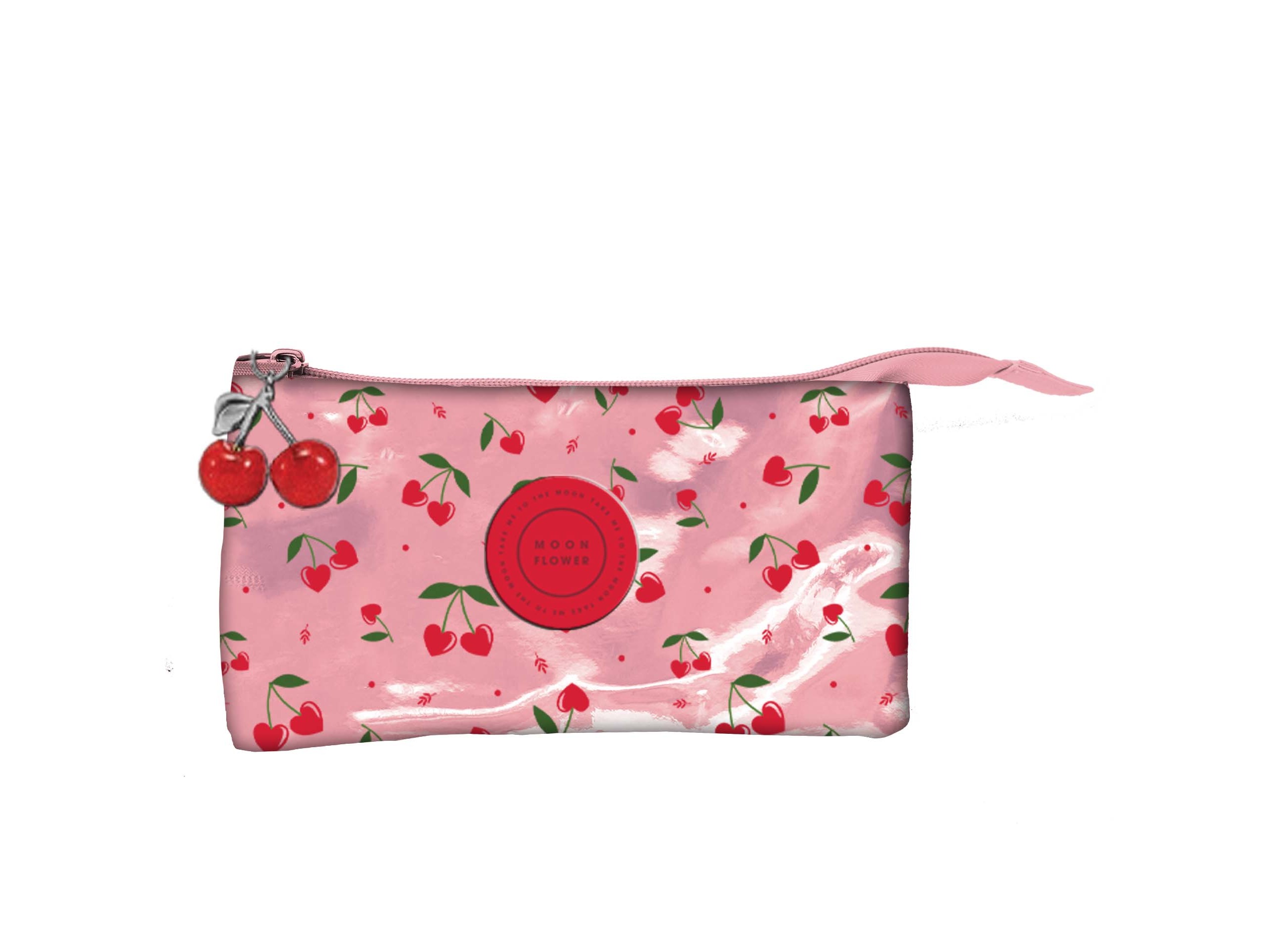 ESTOJO TRIPLO CHERRY BLOSSOM TEEN MOONFLOWER 22X12X4CM