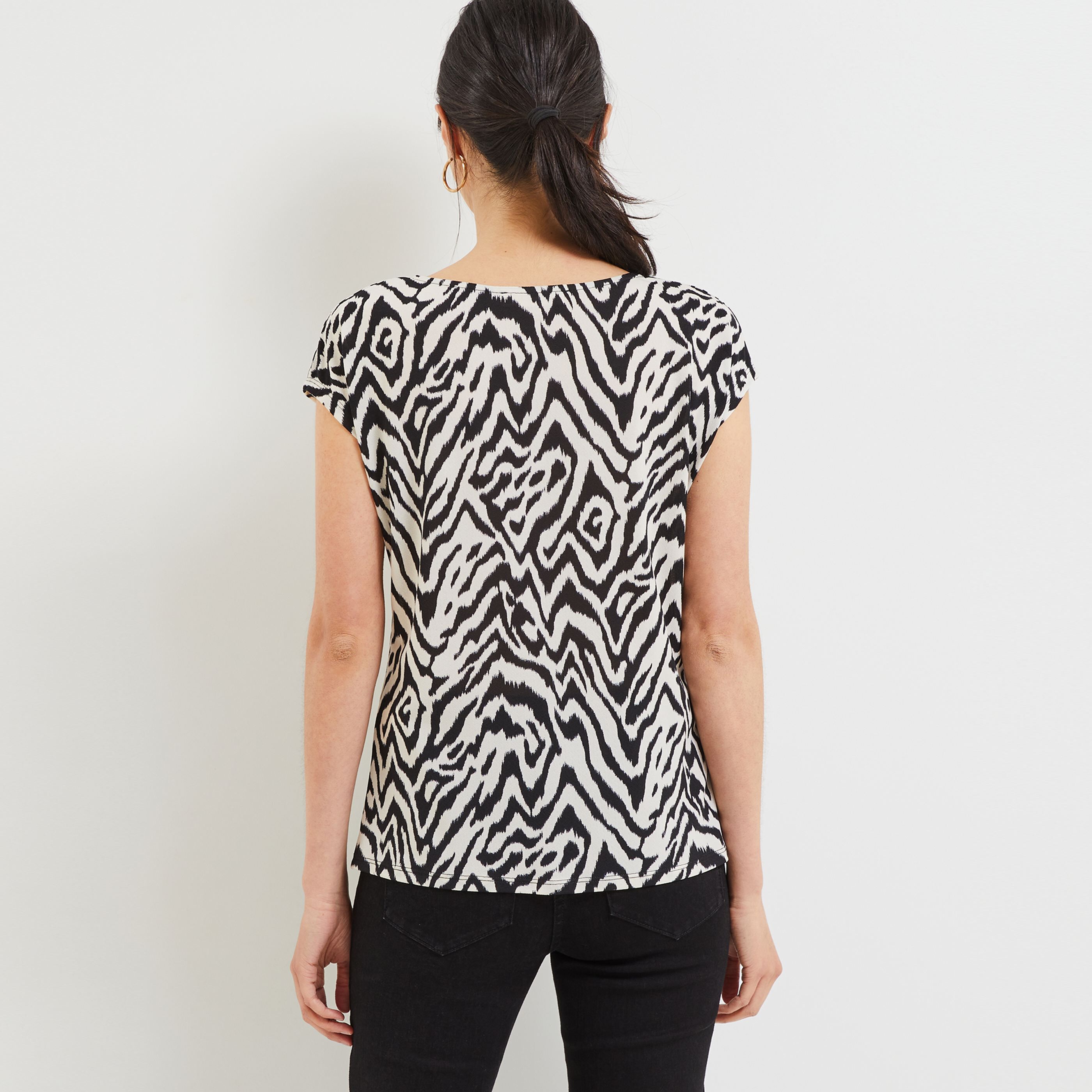 Tshirt motifs femme - ECRU