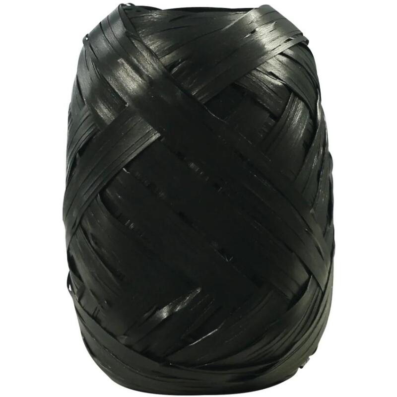 Plat. 16 raphia synthétiq 20m13mm Noël - Assortiment