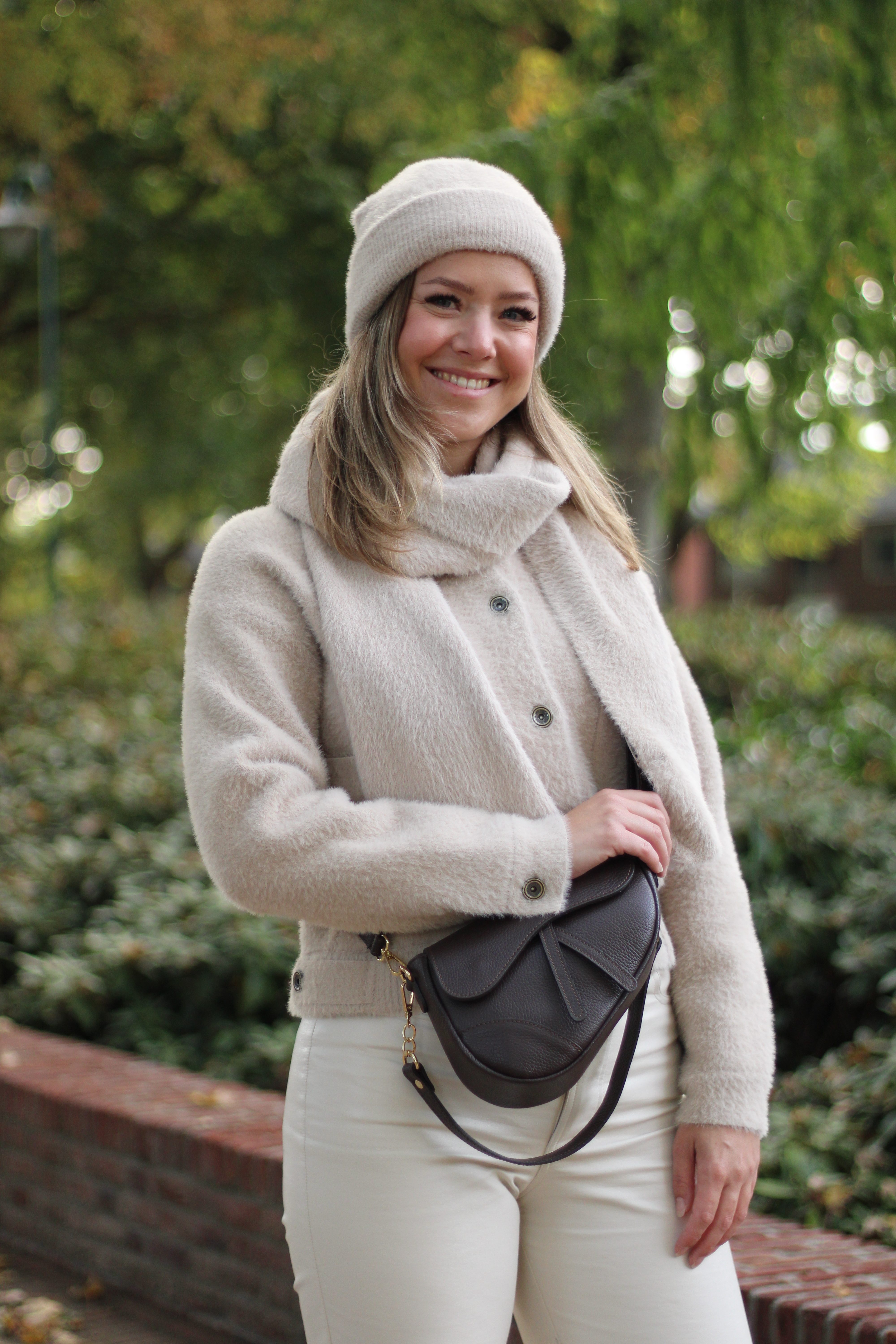 Rino & Pelle - Nadine Knitted Beanie - Stone
