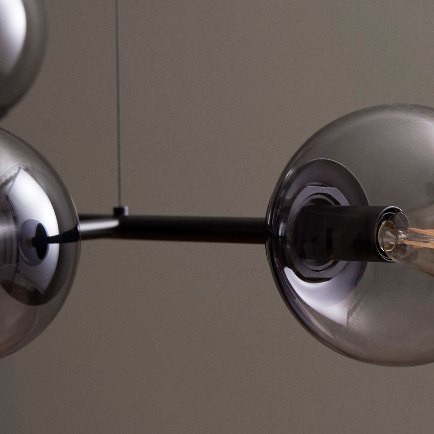 Bolia Orb Hanglamp - Horizontaal - Zwart