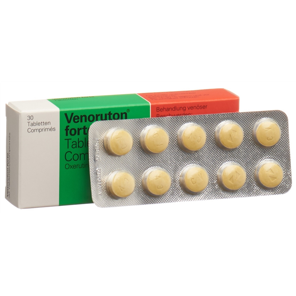 VENORUTON forte Tabl 500 mg Blist 30 Stk