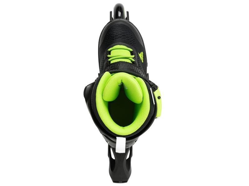 ROLLERBLADE Inline-Skates Microblade 175 Black/Green Verstellbare Inline-Skates für Kinder