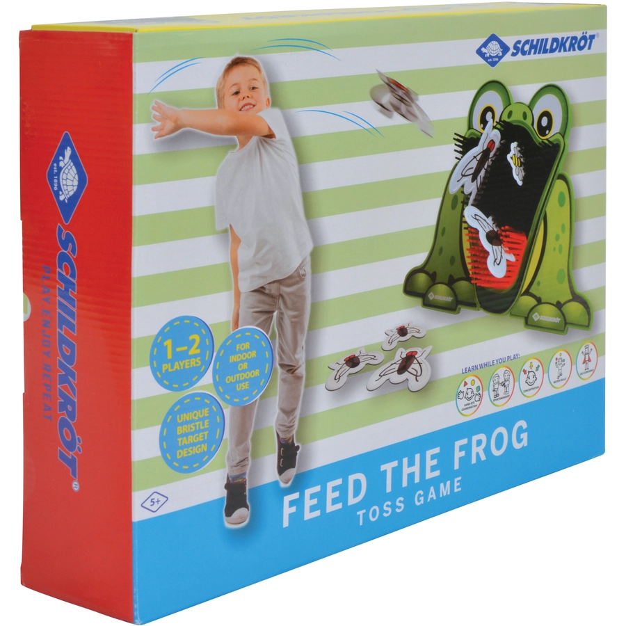 SCHILDKRÖT® Füttere den Frosch Wurfspiel