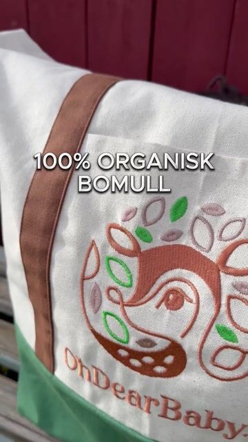 Totebag / Barnehagepose – Øko Bomull