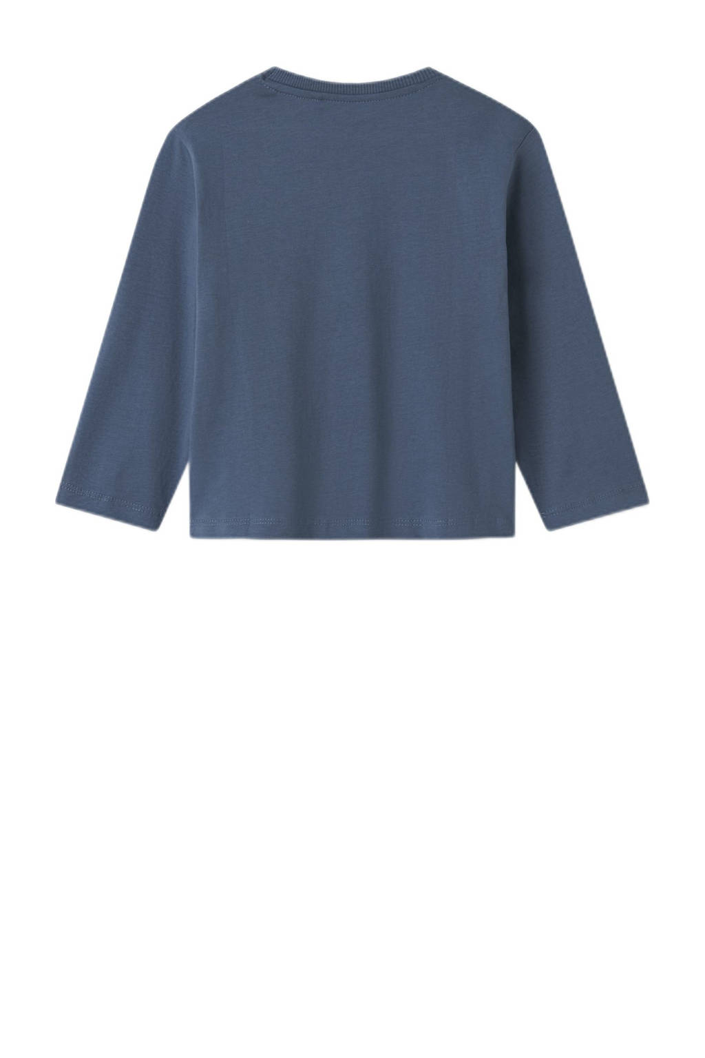 NAME IT longsleeve NMMVICTOR met printopdruk blauw