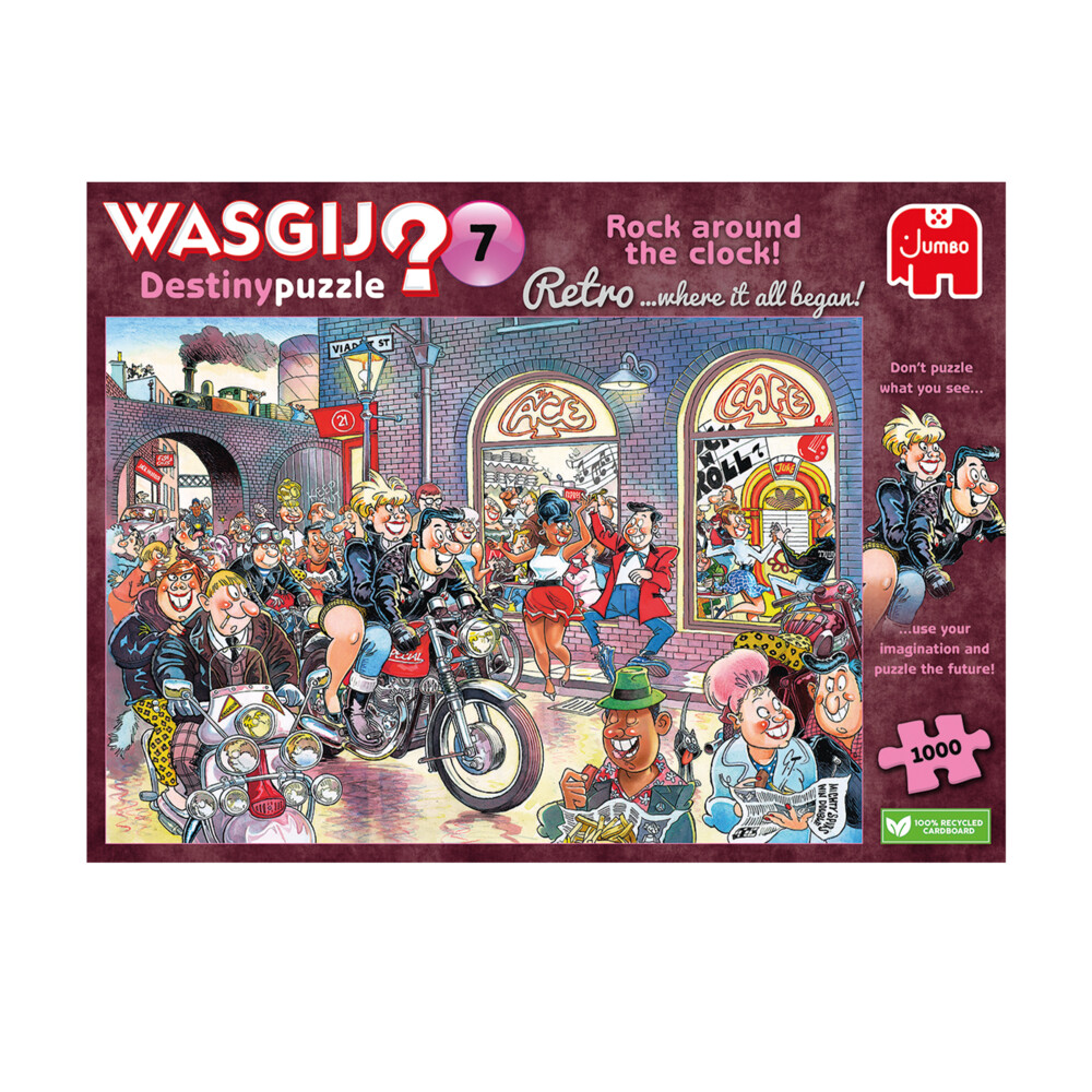 Jumbo Wasgij Destiny 7 Puzzel Rock Around The Clock! 1000 Stukjes