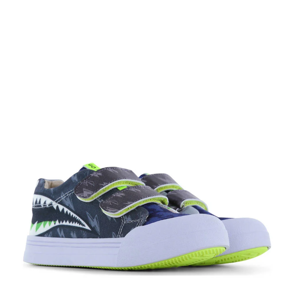 Go Banana's Sharksneakers blauw