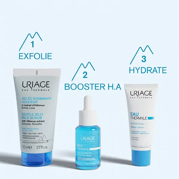 Gel Esfoliante Suavizante e Suavizante para o Rosto Uriage 50ml