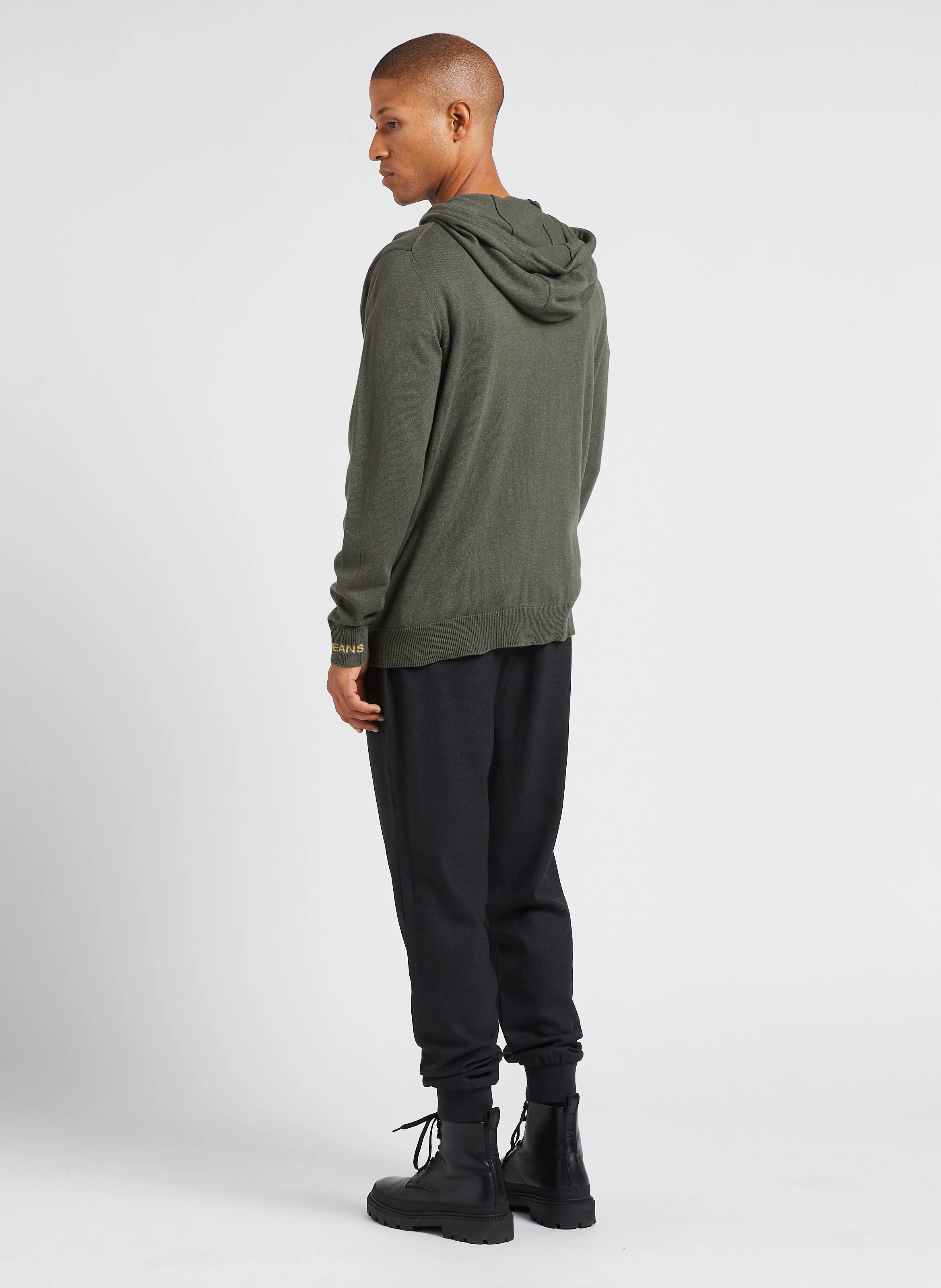 Pantalon jogging relaxed slim-fit| Noir