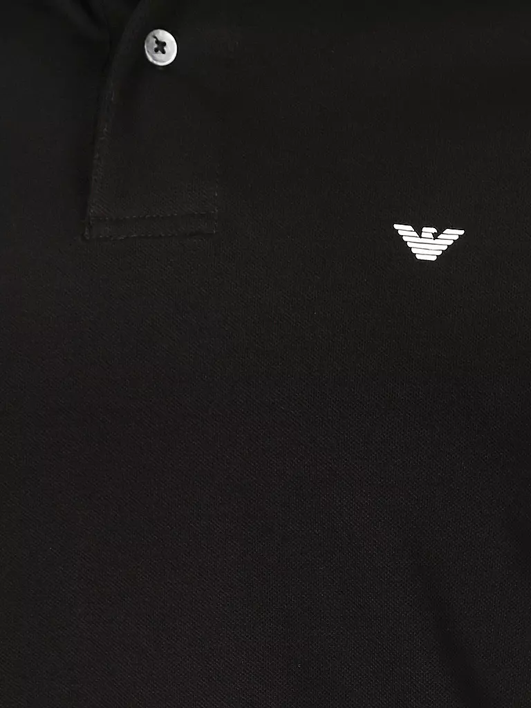 EMPORIO ARMANI Poloshirt schwarz