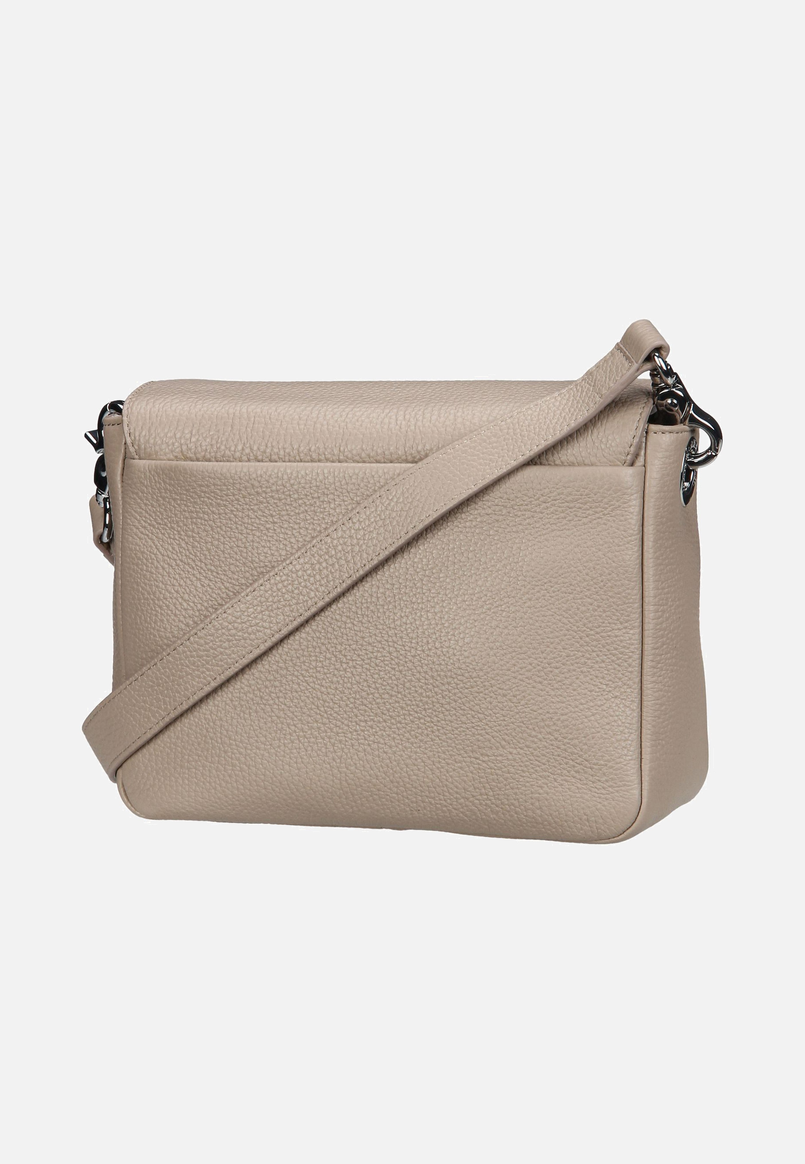 Mellow Leather Hunting Bag FZT69 Warm Taupe - Crossbody Bag