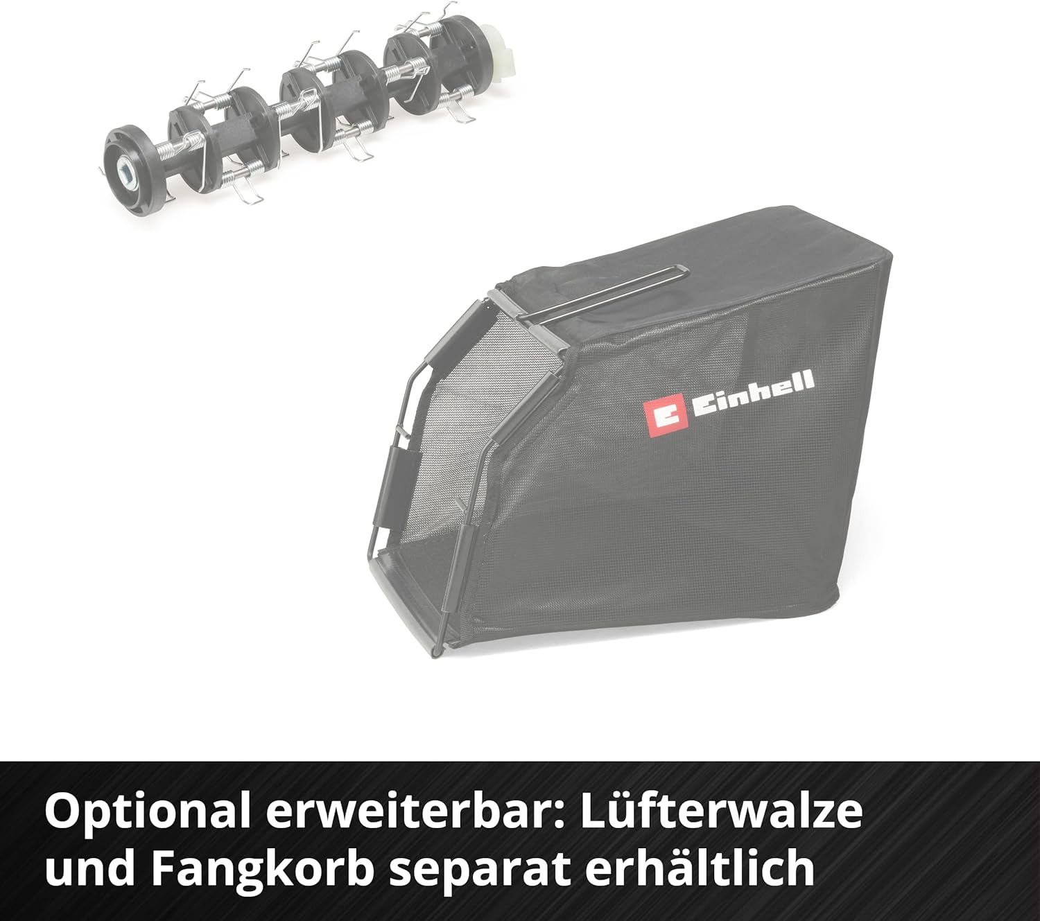 Einhell Akku-Vertikutierer GC-SC 18/28 Li-Solo Power X-Change (Li-Ion, 18 V, bürstenloser Elektromotor, 28cm Messerwalze, 3-stufige Arbeitstiefeneinstellung, ohne Akku & ohne Ladegerät)