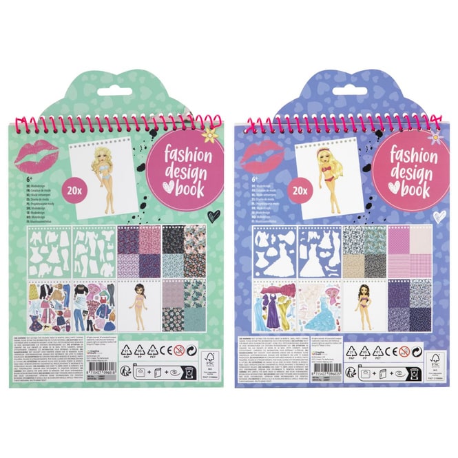 Modedesign Buch - Besties - 1 Stück