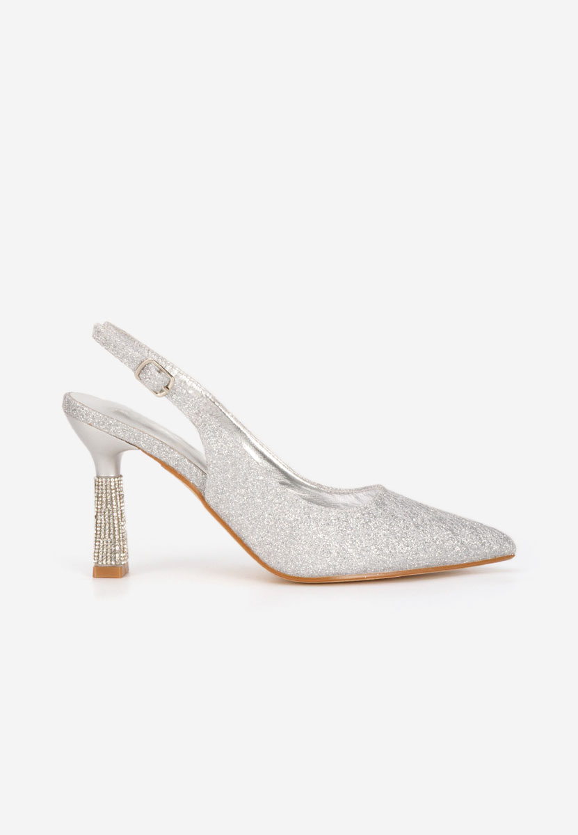 Chaussures élégantes femme argent Axellia