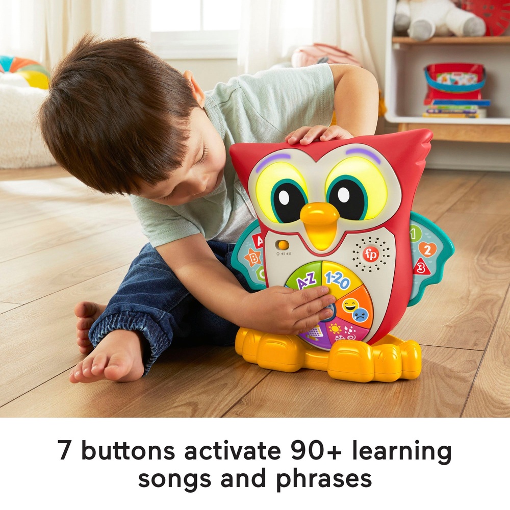 Fisher-Price Linkimals Leuchtende und Lern-Eule