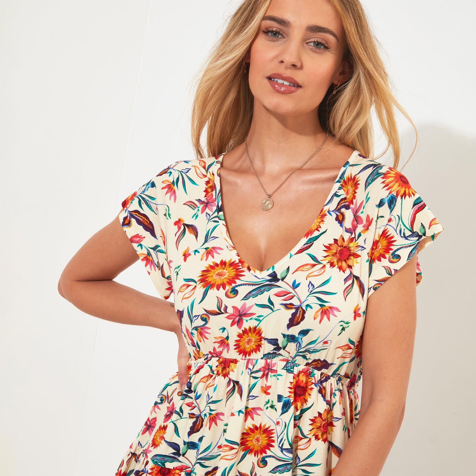 Joe Browns Ladies Multi Floral Tunic