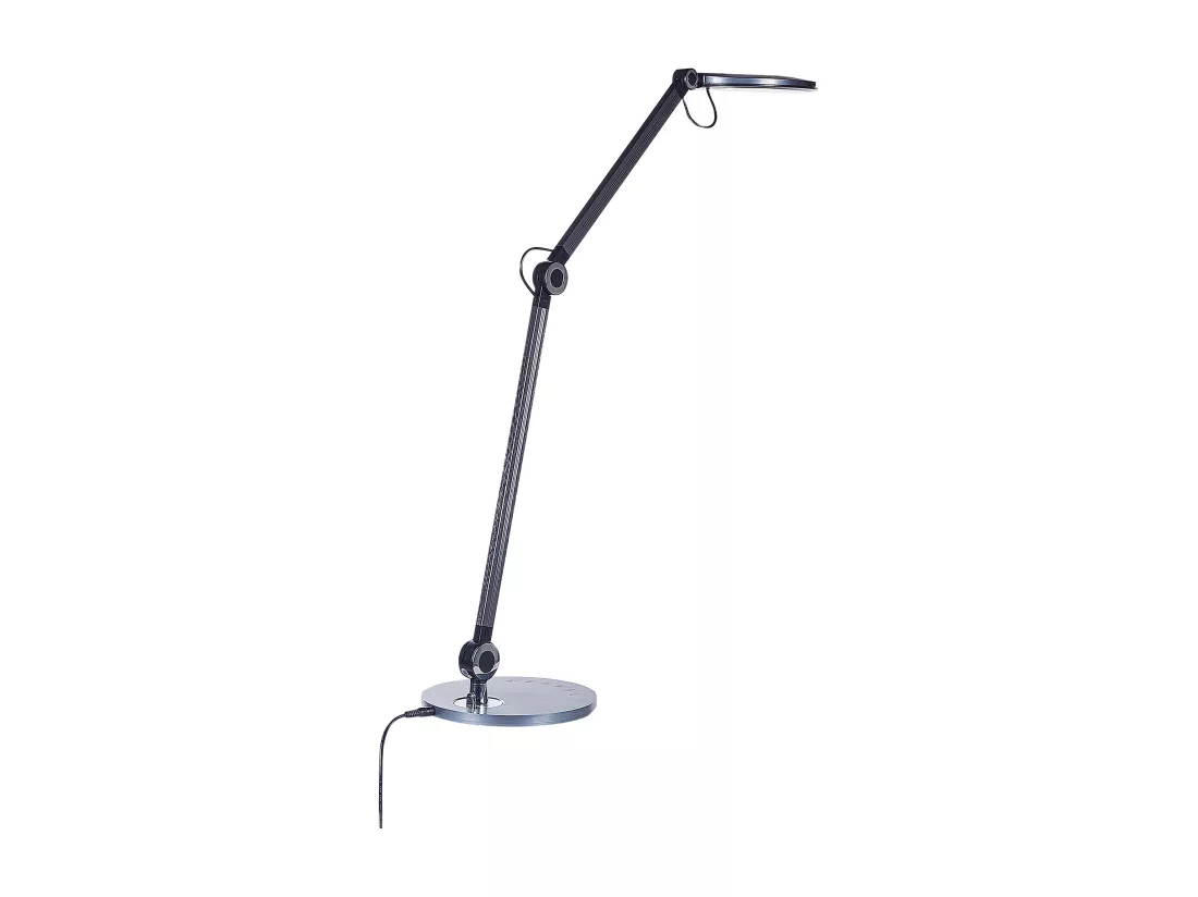 Lampe de bureau LED ERIDANUS Avec variateur Métal Noir