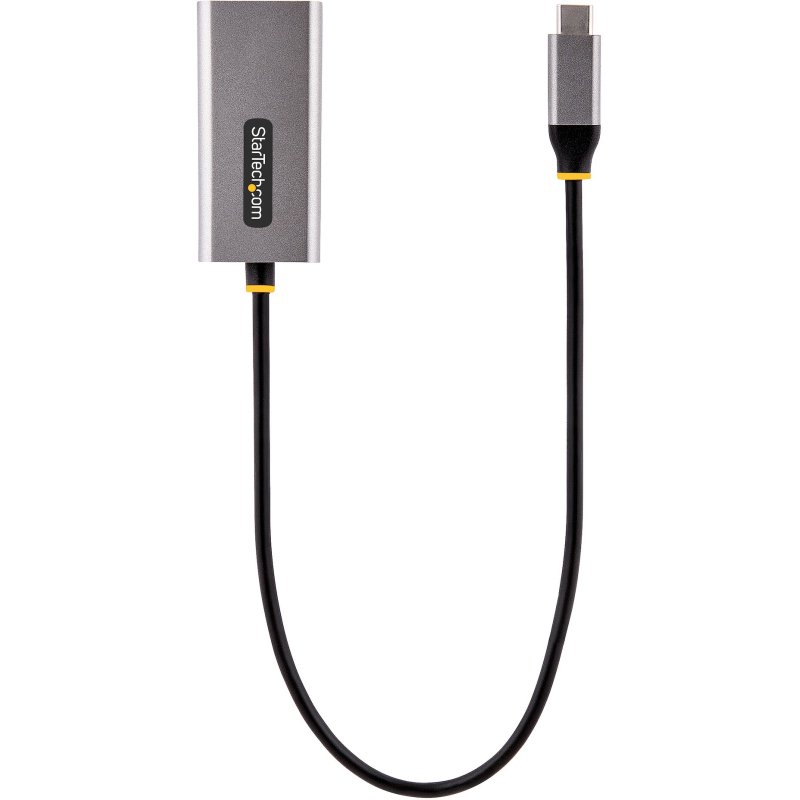 StarTech.com Adaptateur USB-C vers Ethernet, Adaptateur Réseau USB 3.0 vers Gigabit Ethernet - 10/100/1000 Mbps, Adaptateur Ethernet USB-C vers RJ45 (GbE), Câble de Connexion de 30,4cm, Installation Sans Pilote