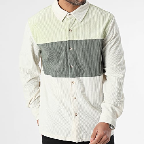 Chemise Beige Vert
