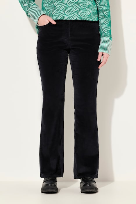 Cordhose Marie, Bootcut, Komfortbund, Biobaumwolle