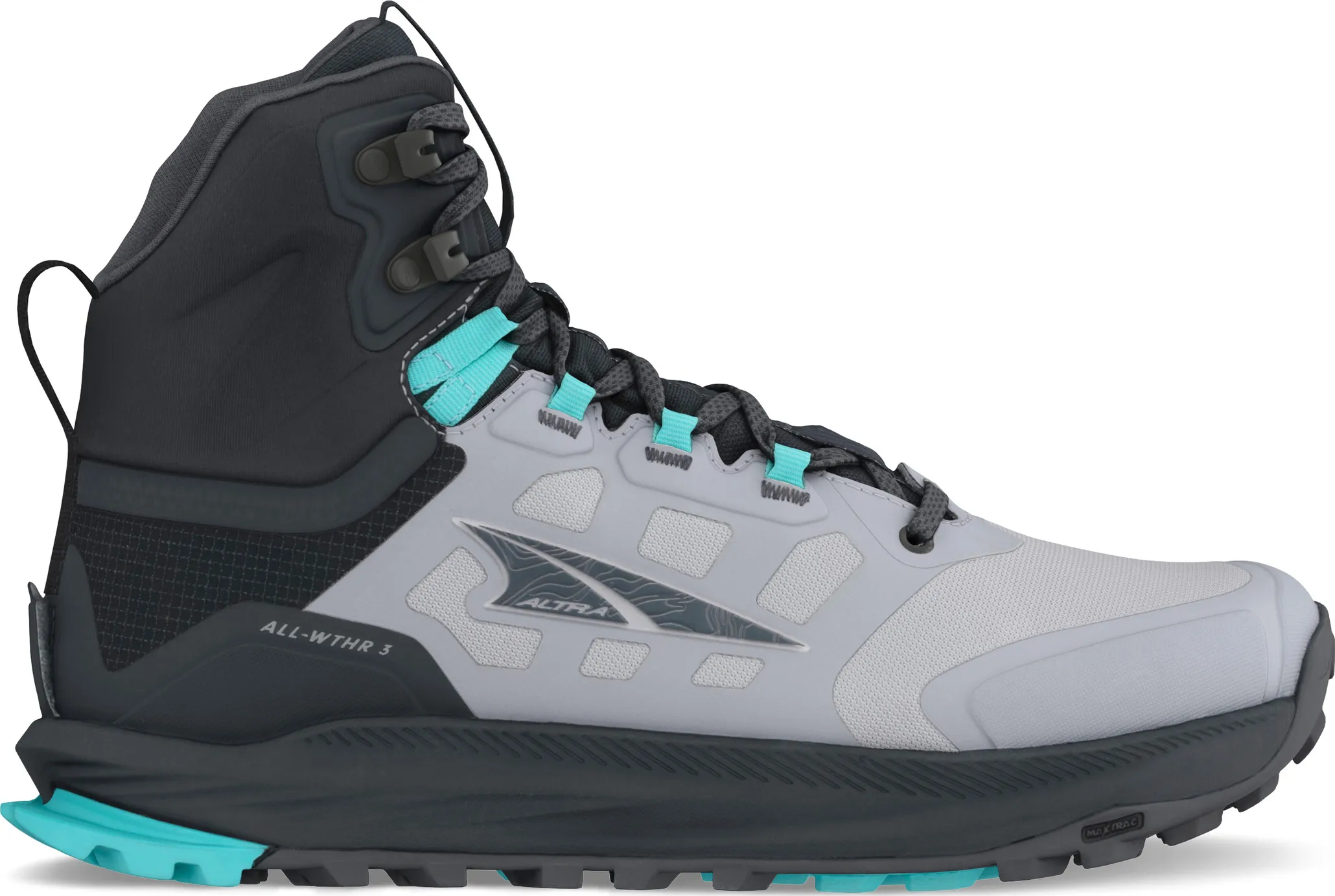 Altra Women's Lone Peak 9 Waterproof Mid Black/Gray