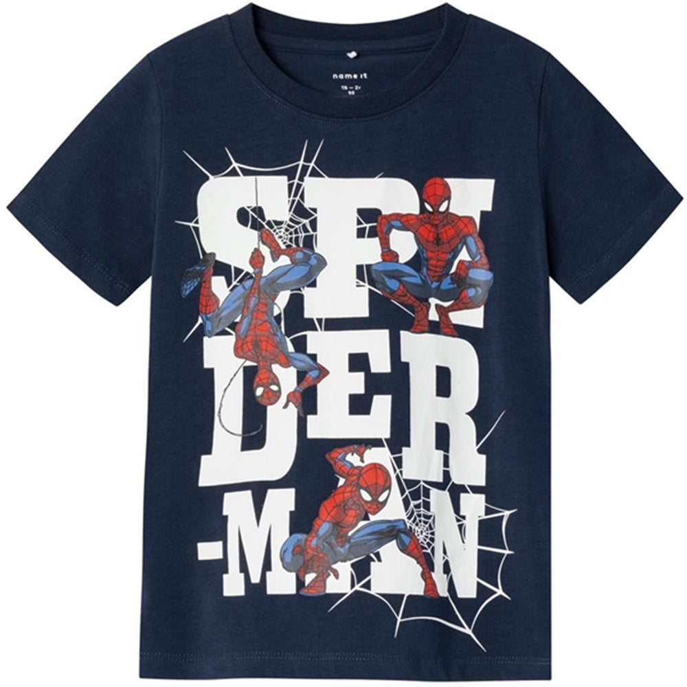 Køb Name it Dark Sapphire Makan Spiderman T-Shirt