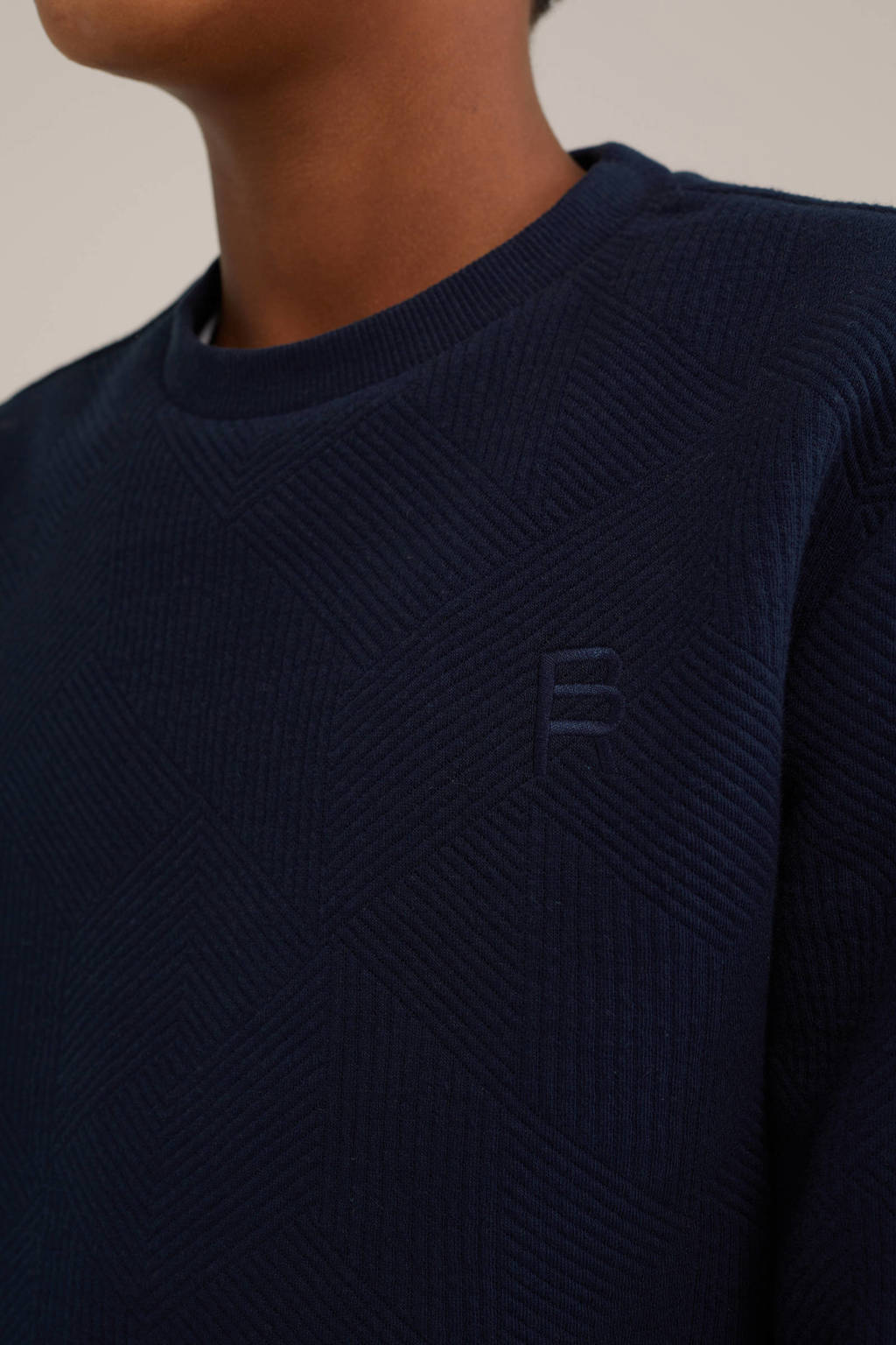 WE Fashion sweater royal navy