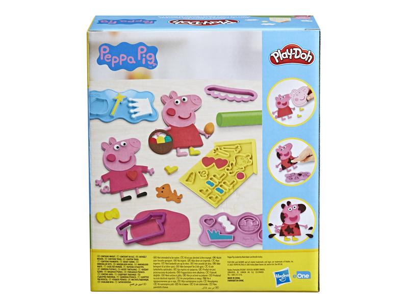 Play-Doh Knetspielzeug Peppa Pig Stylin Set Play-Doh lizensiertes Spielset