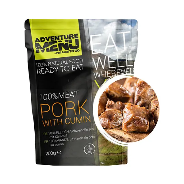 Adventure Menu -  Schweinefleisch mit Kümmel