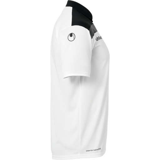 Camisa Pólo Offense 23 Branca/negra/antracita Uhlsport