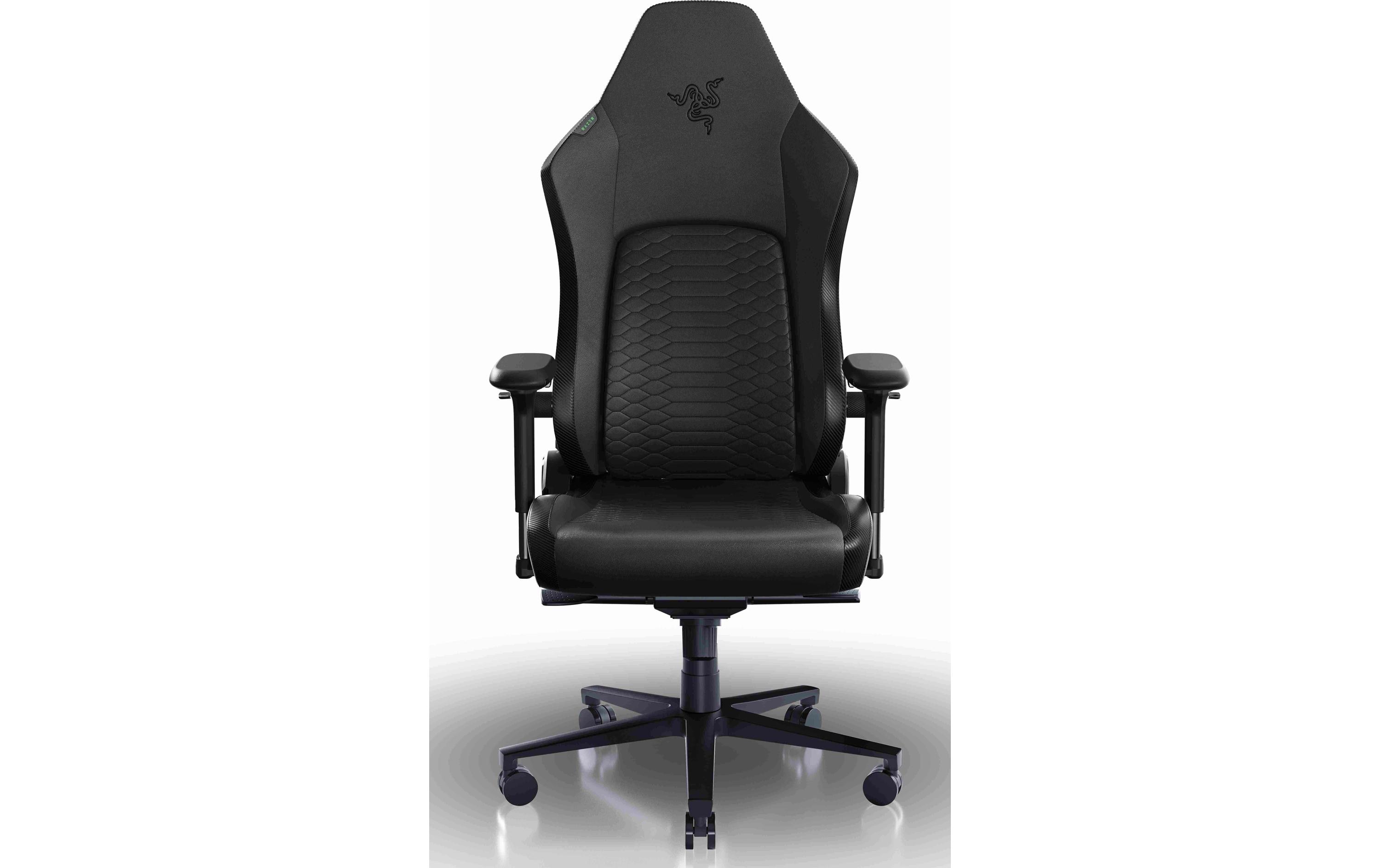 Gaming-Stuhl Iskur V2 Schwarz<br>Gaming-Stuhl aus Kunstleder mit 136 kg Belastbarkeit