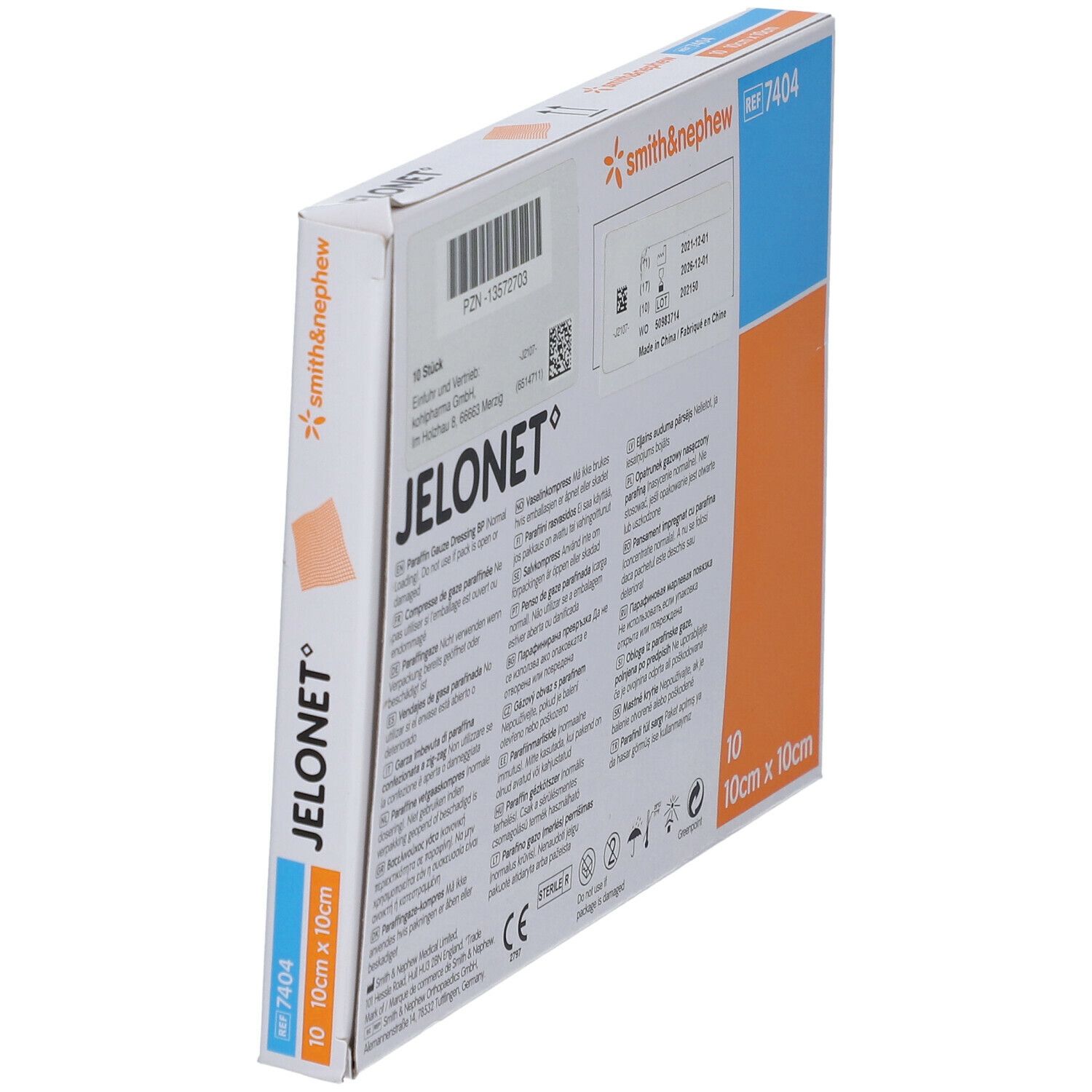 JELONET® Paraffingaze steril 10x10cm